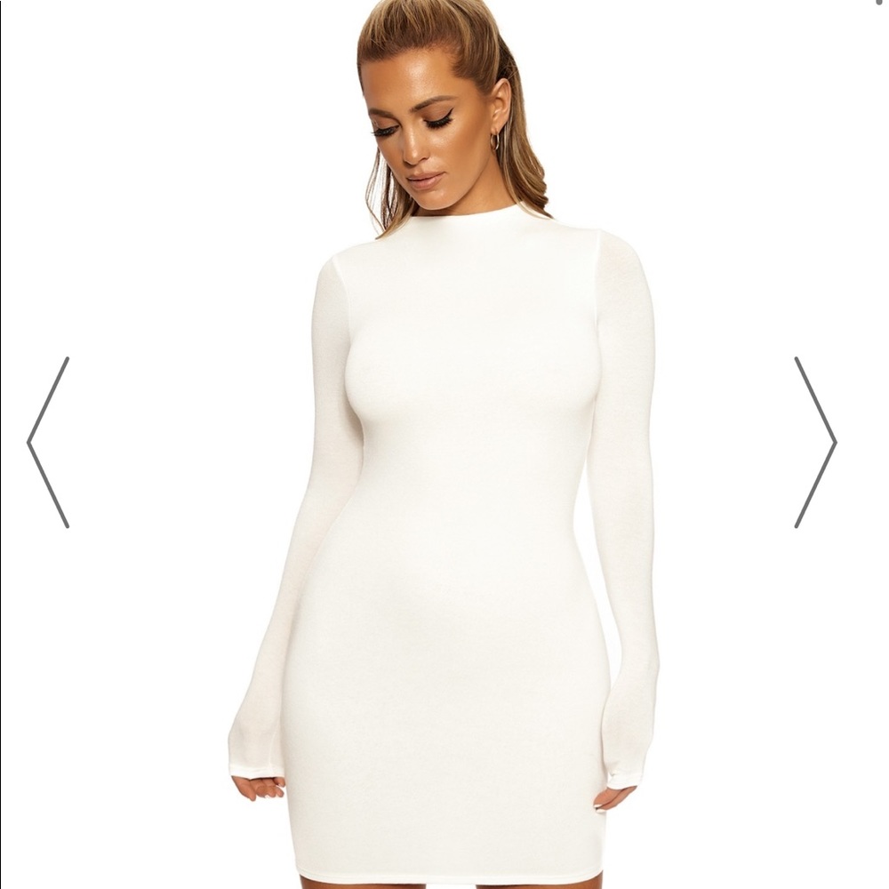 Naked wardrobe mini dress